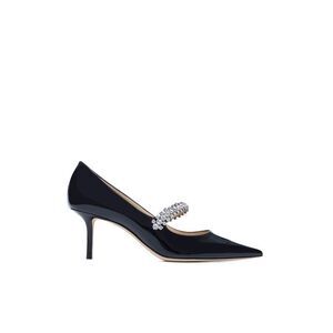Jimmy Choo Women Bing 65 Crystals Patent Leather Pumps